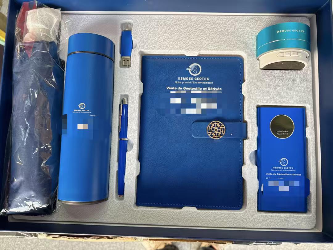 Coffret Cadeau Premium OSMOSE GEOTEX - Ensemble Corporatif Bleu
