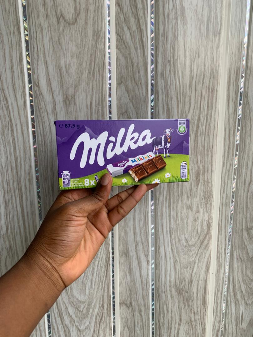 Chocolat Milka au Lait - 87,5g