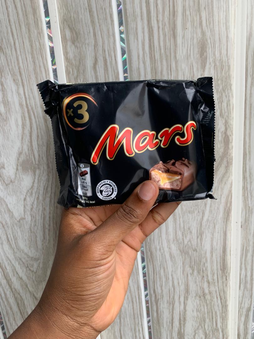Mars Chocolat - Pack de 3 Barres