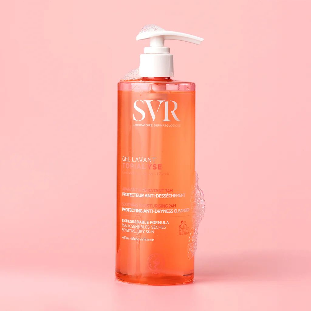 Gel Lavant SVR Topialyse - Protecteur Anti-Dessèchement 400ml