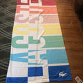 Serviette de Plage Lacoste Arc-en-Ciel - Collection Multicolore