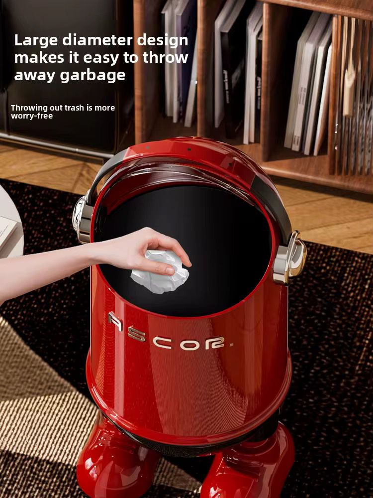 Poubelle design ASCOR avec double compartiment