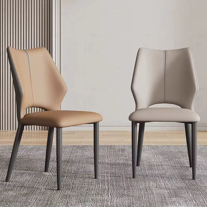 Chaise design ergonomique bicolore