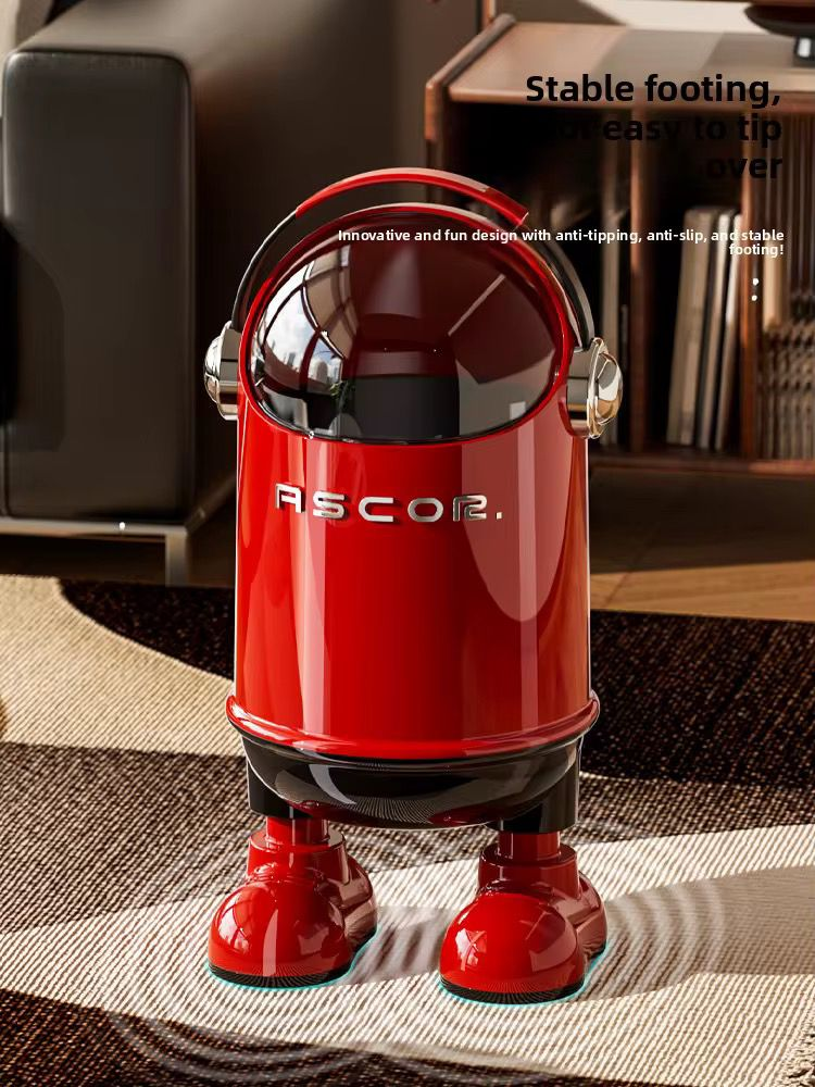 Poubelle design ASCOR avec double compartiment