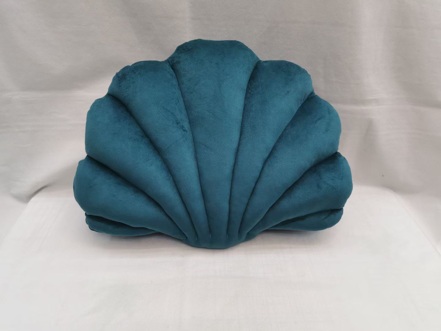 Coussin coquillage velours